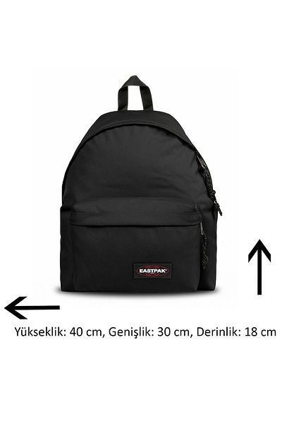 Eastpak Σακίδιο πλάτης με επένδυση PakR Μαύρο