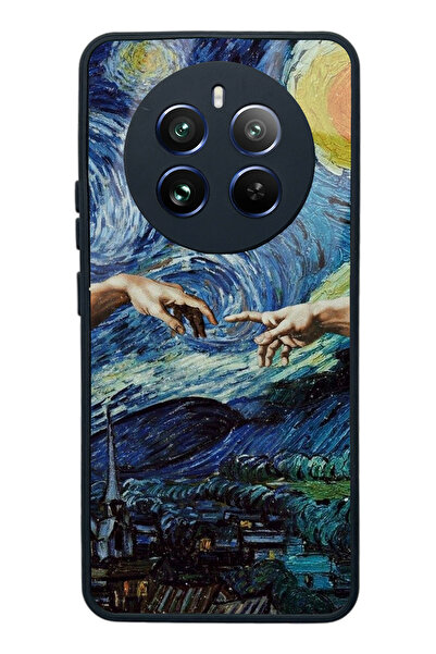 Spoyi Oppo Realme 12 Pro Plus El Ele Tasarımlı Glossy Telefon Kılıfı