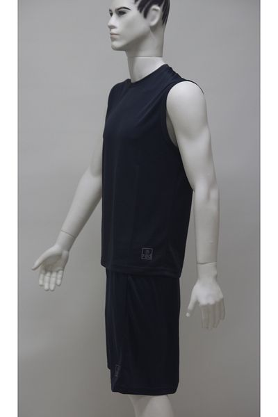 rood Unisex Sports Short Sleeve Tank Top