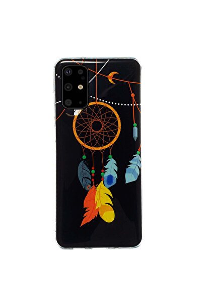 REDz Accessories Силиконов калъф, съвместим с Samsung A41, модел с фосфоресци...