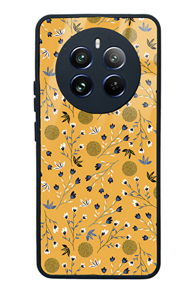 Spoyi Oppo Realme 12 Pro Plus Glossy Phone Case with Yellow Bindan Design