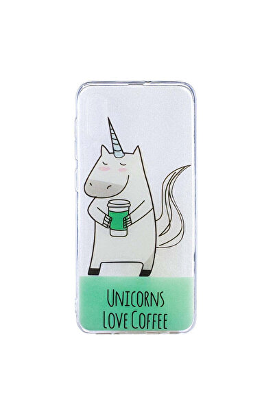 REDz Accessories Θήκη συμβατή με το μοντέλο Samsung A50 Unicorns Love Coffee,...