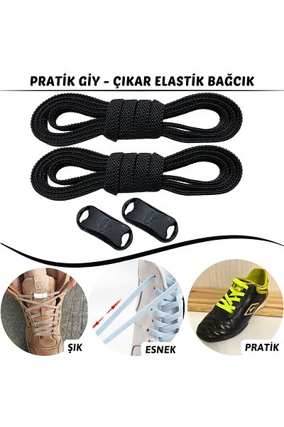Mawrond Practical, Smart, Plug and Drop, No Need to Tie, New Generation Elastic, Modern Shoelaces