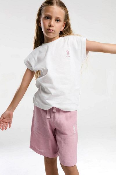 U.S. Polo Assn. Kids US2092-G ΚΟΡΙΤΣΙΣΤΙΚΗ ΣΤΟΛΗ ΒΕΡΜΟΥΔΑΣ