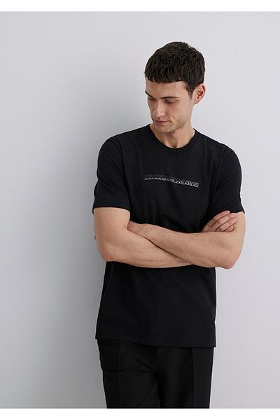 Mavi Black T-Shirt Regular Fit 0612647 -900