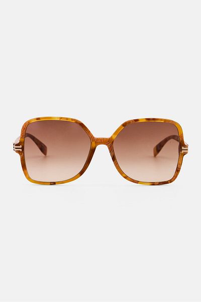 Marc Jacobs Women Mj1105s Square Sunglasses, Brown