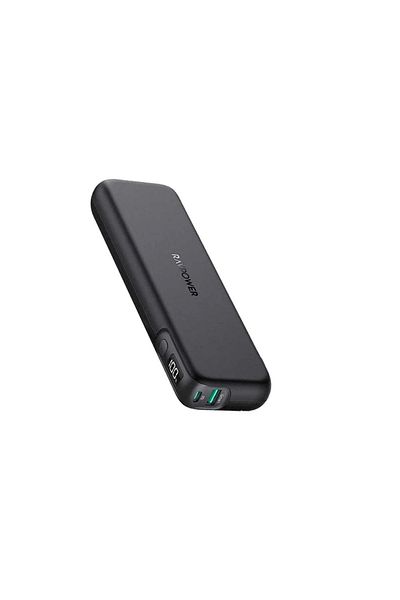 RavPower RAVPower RP-PB203 – 15000mAh Power Bank with 30W PD and USB-C Port – Black
