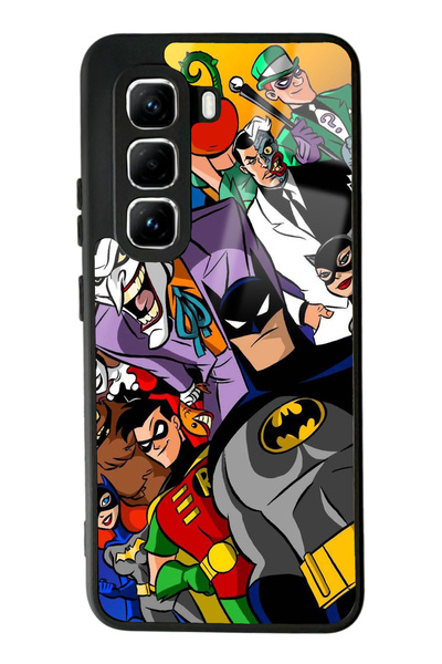 Spoyi حافظة هاتف لامعة بتصميم Infinix Hot 50 Pro DC Comics