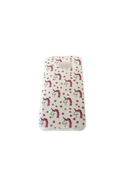 REDz Accessories Husă compatibilă cu Samsung S7 Edge, model Unicorn