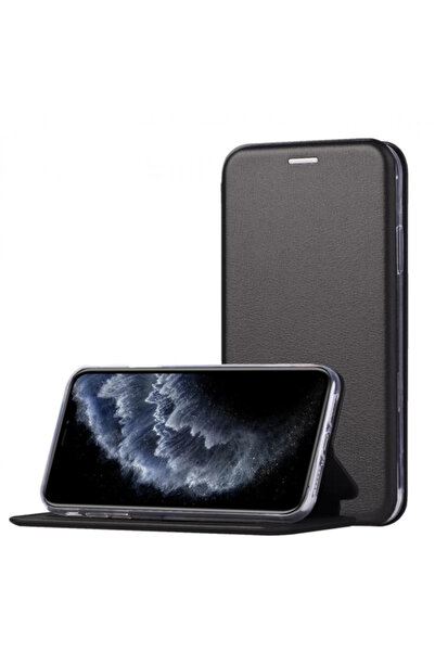 REDz Accessories Husă cu clapă, Buzunar pentru carduri, Tip card, Compatibil cu Samsung A34, Aspect piele, Negru