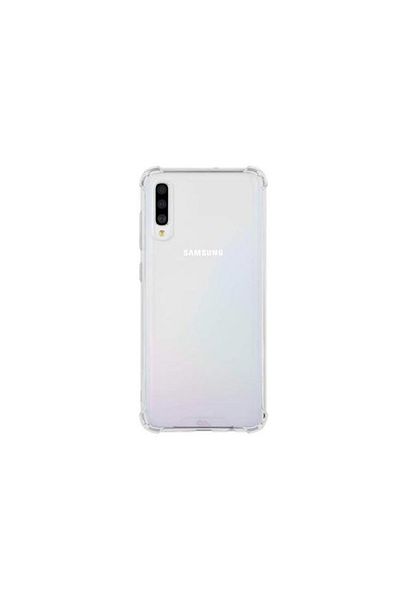 REDz Accessories Carcasă simplă, compatibilă cu Samsung A70, silicon, transparentă