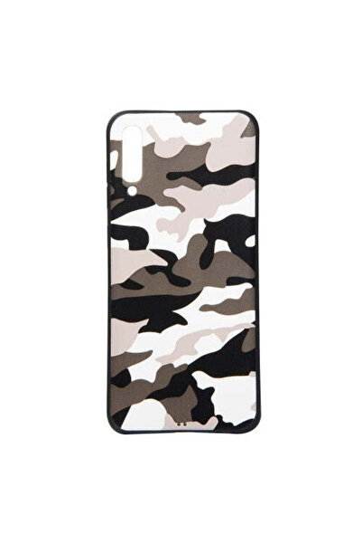 REDz Accessories Carcasă compatibilă cu modelul Samsung A50 Camuflaj, albă re...