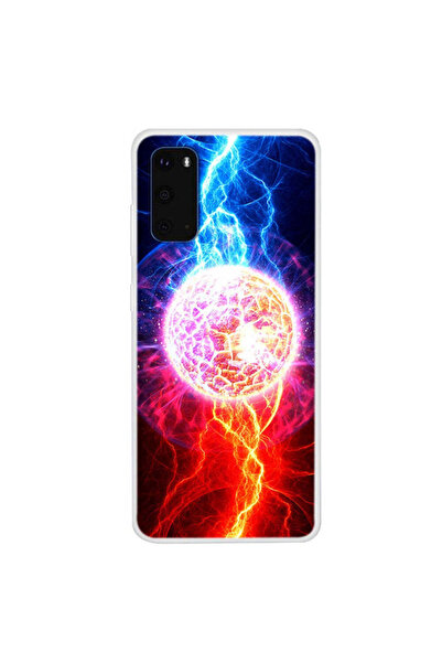 REDz Accessories Carcasă compatibilă cu Samsung S20 Electric Supernova, rezis...
