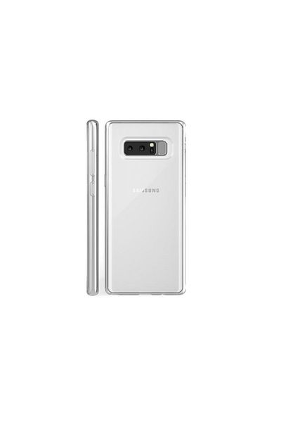 REDz Accessories Carcasă simplă, compatibilă cu Samsung Note 8, silicon, transparentă