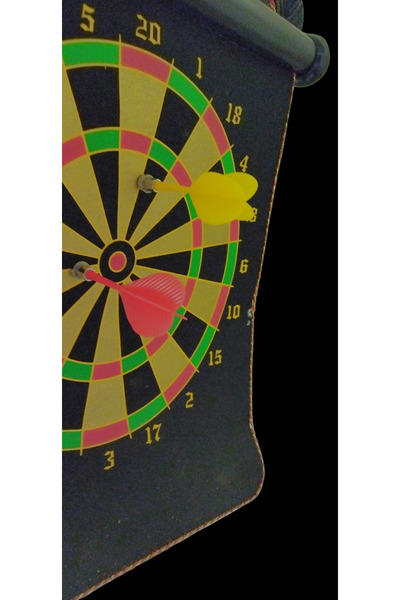 bizon Sarı Kırmızı Dart Oku