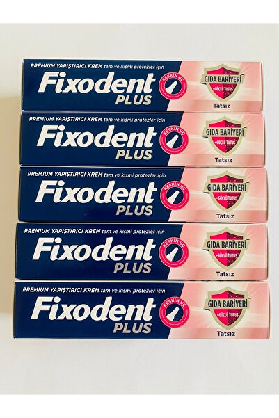 Fixodent Plus Gıda Bariyeri 40 Gr 5 Adet