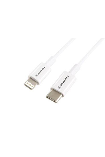 Gogen GoGEN charging and data transfer cable, USB-C to Lightning, 2 meters, white