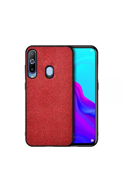 REDz Accessories Carcasă TPU și policarbonat, compatibilă cu Samsung A30, roș...
