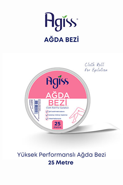 AGISS Sir Ağda Makinesi, Hassas Ciltler Için 220 Gr Boncuk Ağda, Ağda Temizleme Yağı 150ml Ağda Seti