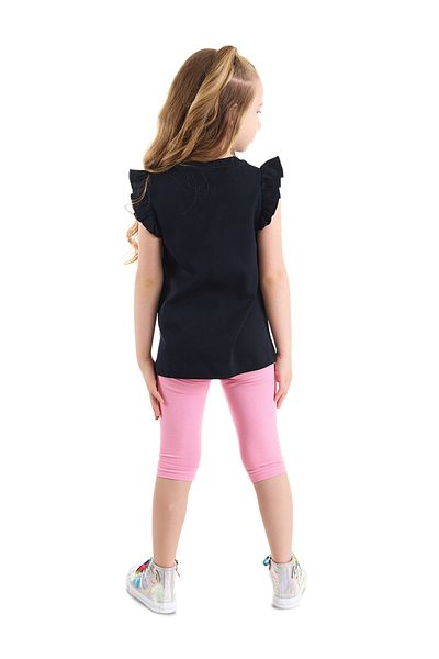 Denokids Unikornis mintás lány nyári szett - fodros póló és leggings