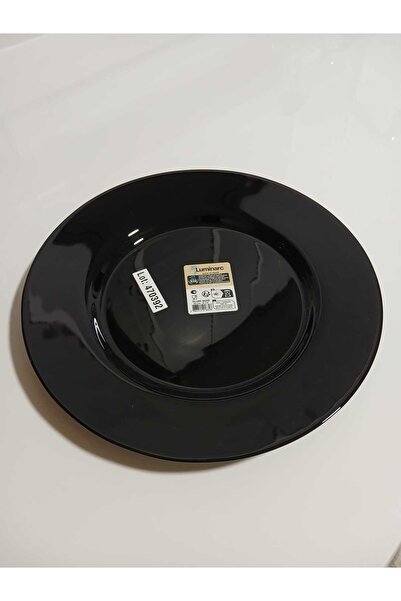 Luminarc Plumı Noir Yemek Tabağı 6 adet SİYAH (24 CM)