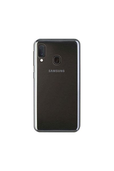 REDz Accessories Carcasă compatibilă cu Samsung A20e, mată, silicon, TPU transparentă