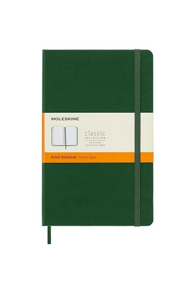 Moleskine Classic Lined 13x21cm 240 Sheets Hard Cover Notepad