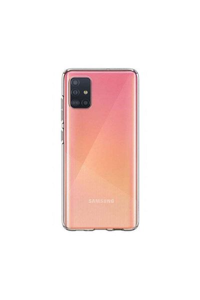 REDz Accessories Case Compatible with Samsung A71 Matte, Silicone, Shockproof, Transparent TPU
