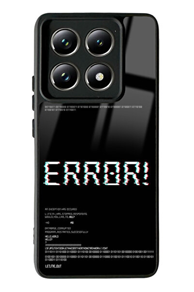 Spoyi Xiaomi Mi 14 T Pro Error Tasarımlı Glossy Telefon Kılıfı