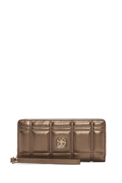 Derimod Copper Quilted Women's Wallet - 000a2d5099kp