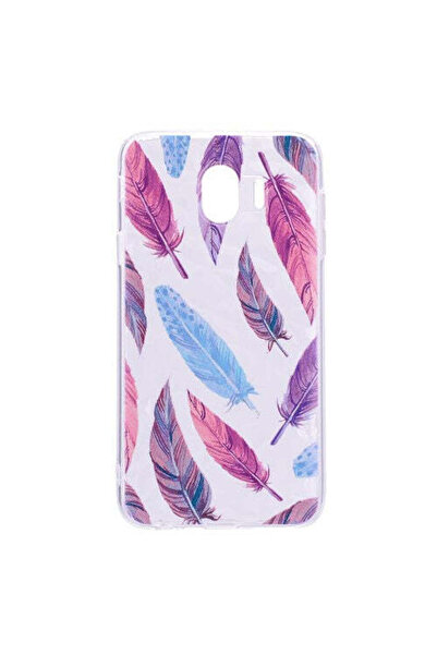 REDz Accessories Θήκη συμβατή με το Samsung J4 Colorful Feather, ανθεκτική σε...