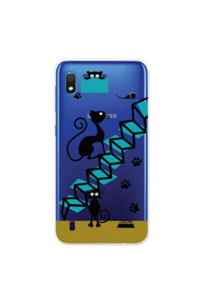 REDz Accessories Θήκη συμβατή με το μοντέλο Samsung A10 Joyful Cats, Ανθεκτικ...