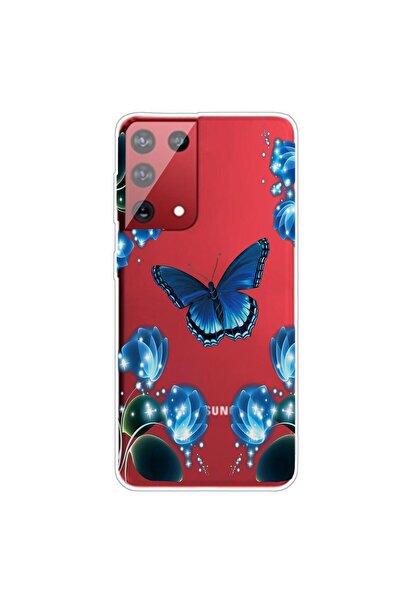 REDz Accessories Carcasă compatibilă cu Samsung S21, model Dream Butterfly, t...
