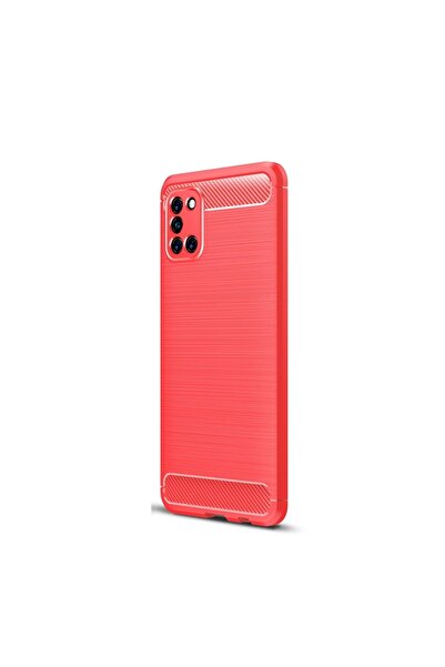 REDz Accessories Carcasă compatibilă cu Samsung A31, roșie, material TPU, mod...