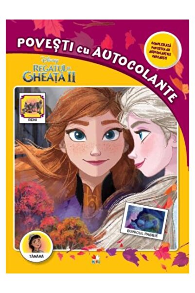 Editura Litera Disney. Regatul de gheata II. Povesti cu autocolante