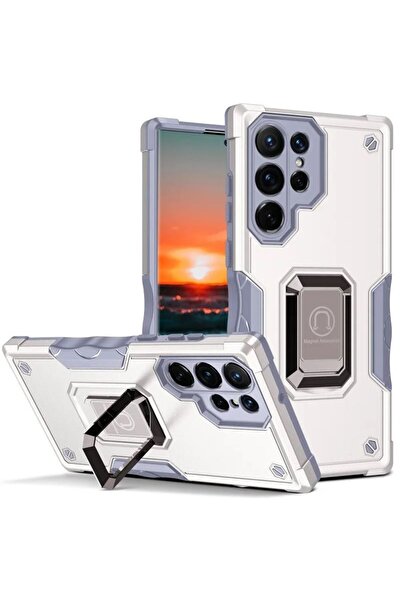 REDz Accessories Husă cu inel de susținere, Grip Armor, Magsafe, compatibilă ...