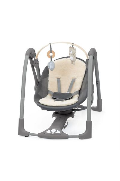 Ingenuity Every Season Swing 'n Go Portable Swing - Wesley (Ages 0-9 months or up to 20 lbs)