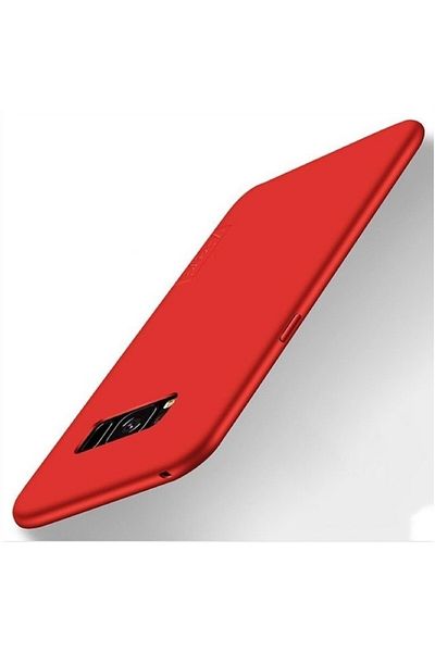 REDz Accessories Original X-level Case, Rubberized Polyurethane, Shockproof, Compatible With Samsung S8 Plus, Red