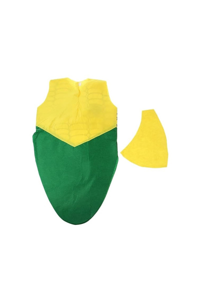 KidMania Costum Porumb KidMania®, galben, pentru copii, marime universala Universala 3 ani +