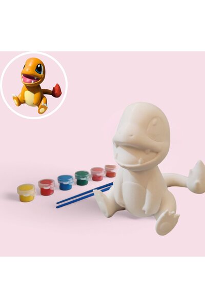 Rekey Charmander Çocuklar İçin Boyama Seti