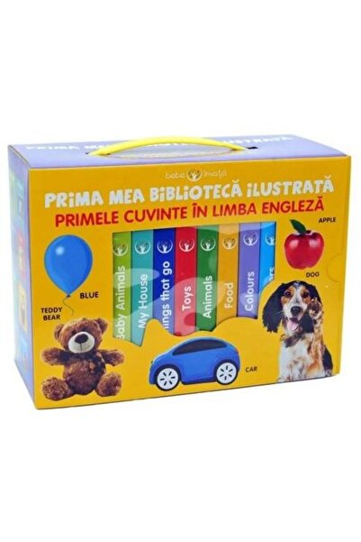 Editura Litera drăguță. Bebe invata. Prima mea biblioteca ilustrata. Primele cuvinte in limba engleza