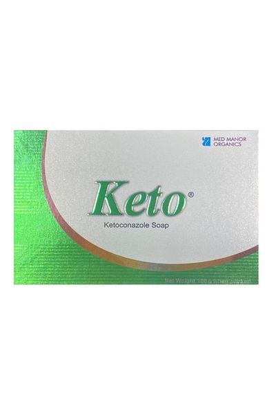 Med Manor Organics MEDMANOR ORGANICS KETO SOAP 100G