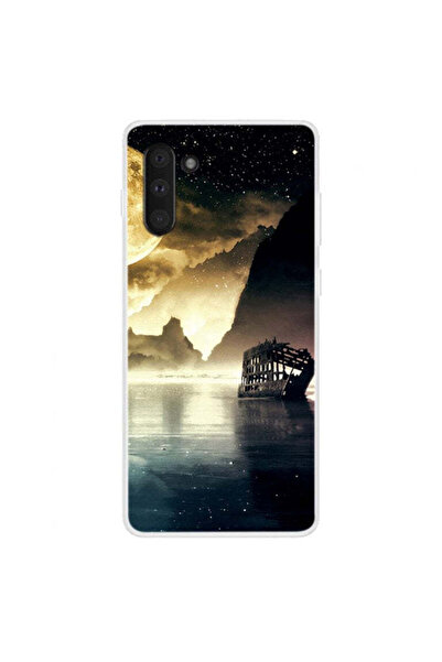 REDz Accessories Carcasă compatibilă cu Samsung Note 10 model Moon Light, sil...