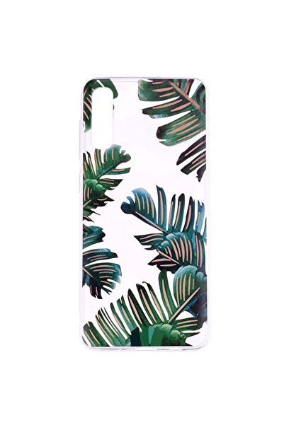 REDz Accessories Carcasă compatibilă cu Samsung A30s model Jungle Leaves, ver...