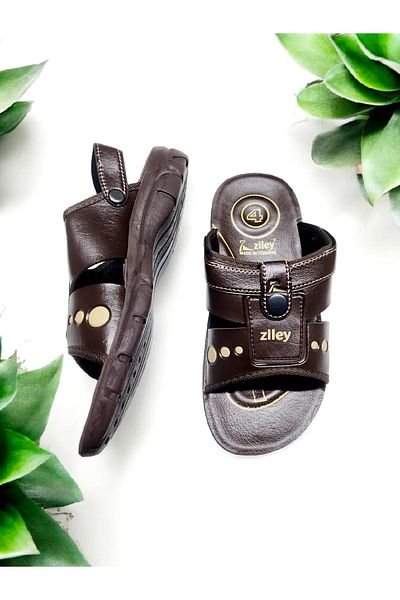 GEZER 4 Point Orthopedic Looped Size 35-39 Comfortable Home and Outdoor Slippers Sandals