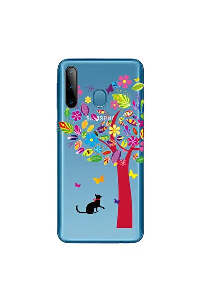 REDz Accessories Carcasă compatibilă cu Samsung A11, multicoloră, material TP...