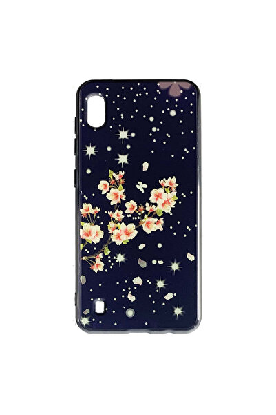 REDz Accessories Carcasă compatibilă cu Samsung A10, model Cherry Flowers, re...