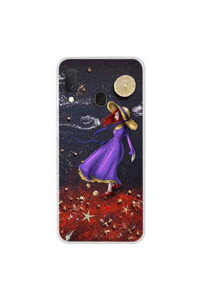 REDz Accessories Carcasă compatibilă cu Samsung A20e model Starfish, rezisten...