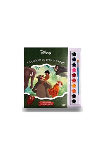 Editura Litera Disney. Sa pictam cu eroii preferati. Carte de colorat cu pens...