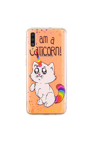 REDz Accessories Θήκη συμβατή με το μοντέλο Samsung A70 Caticorn, Αντικραδασμ...